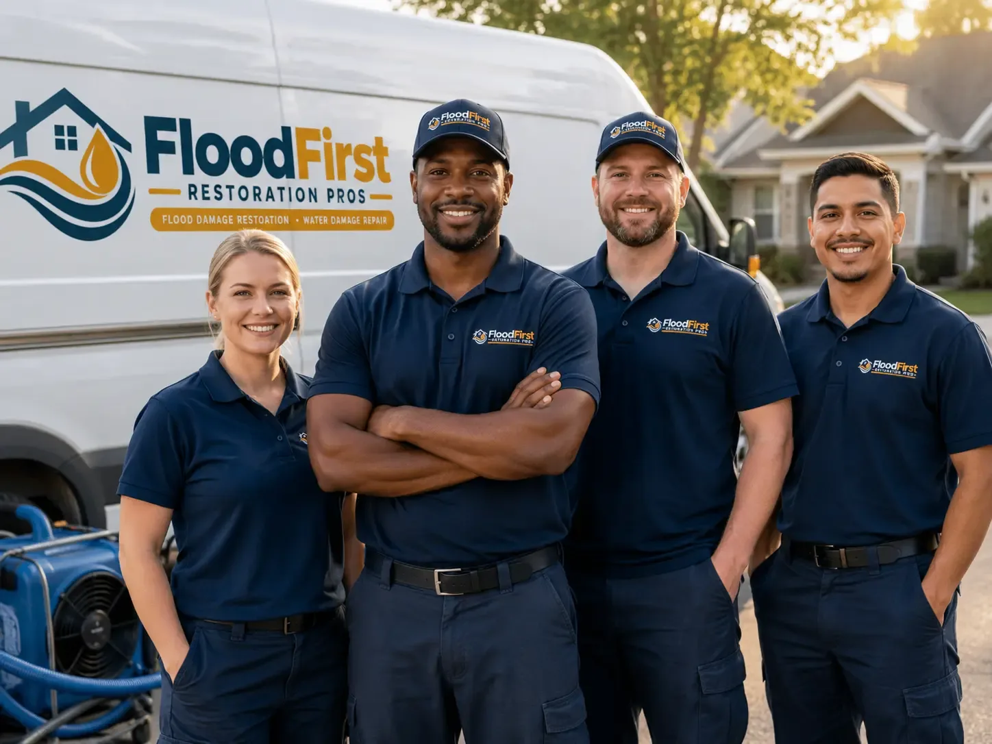 Flood Damage Restoration company in Overpeck, OH