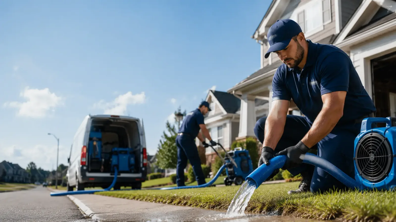 Flood Damage Restoration in Overpeck, OH